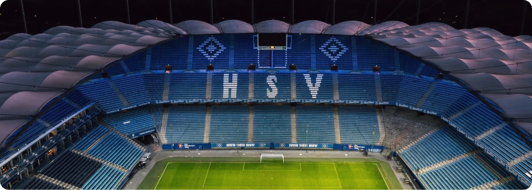 Preisverleihung im Hamburger Volksparkstadion