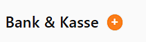 neues Konto, neue Kasse hinzufügen