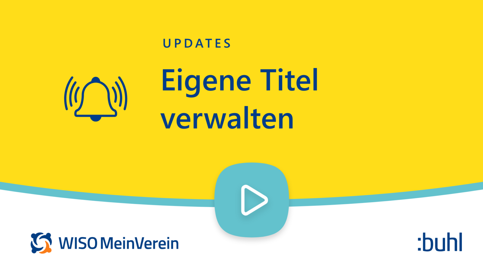 Vorschaubild MeinVerein Youtube Tutorial Eigene Titel anlegen, verwalten und zuweisen