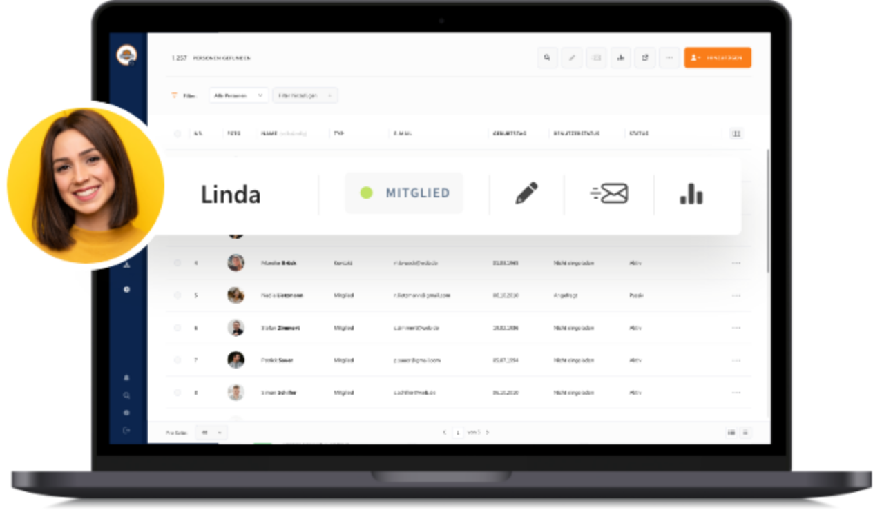 Mitglieder verwalten