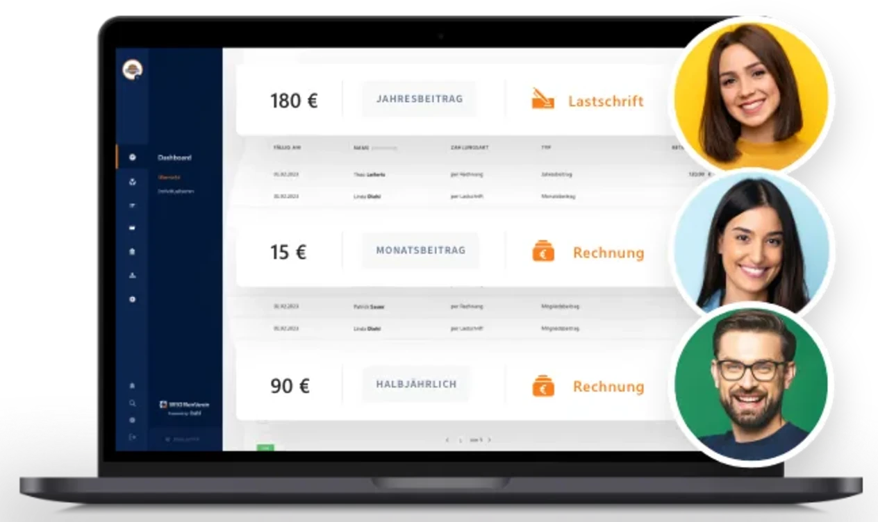 Mitglieder verwalten