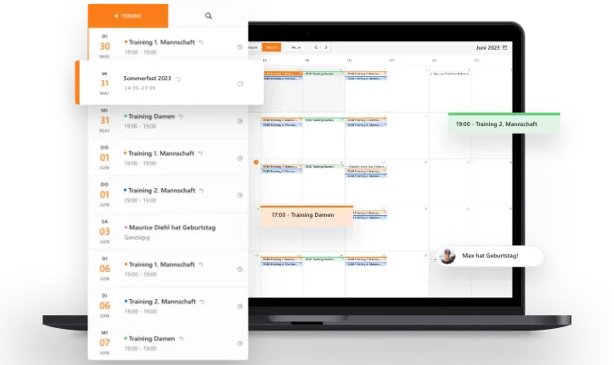 Mitglieder verwalten