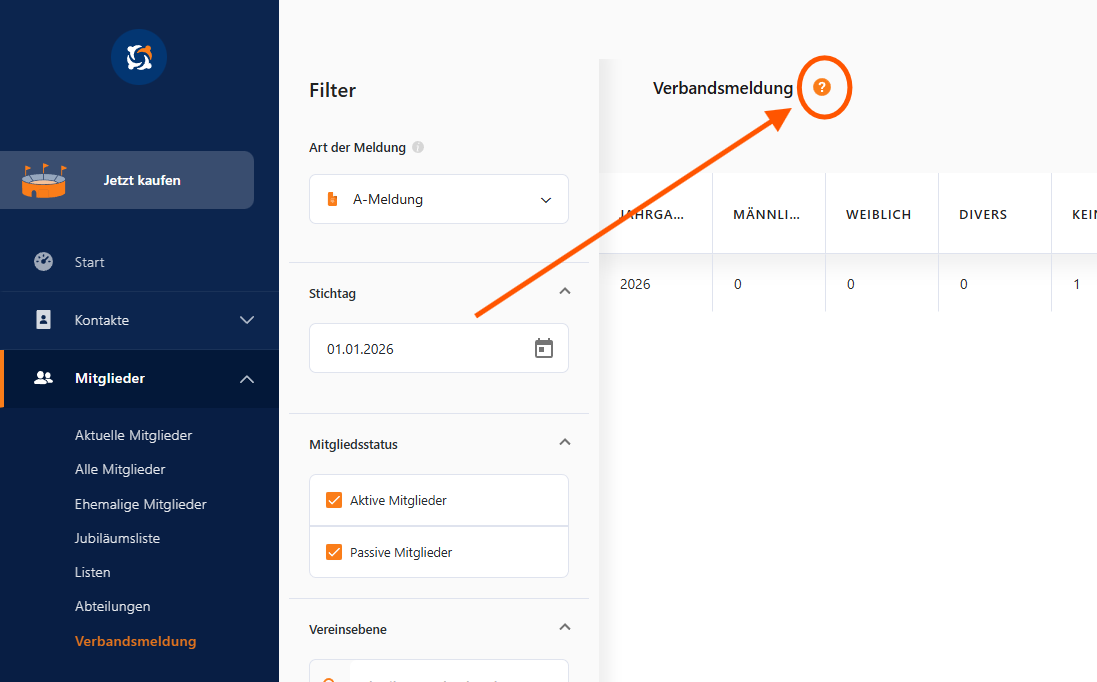 Verbandsmeldungen (?)